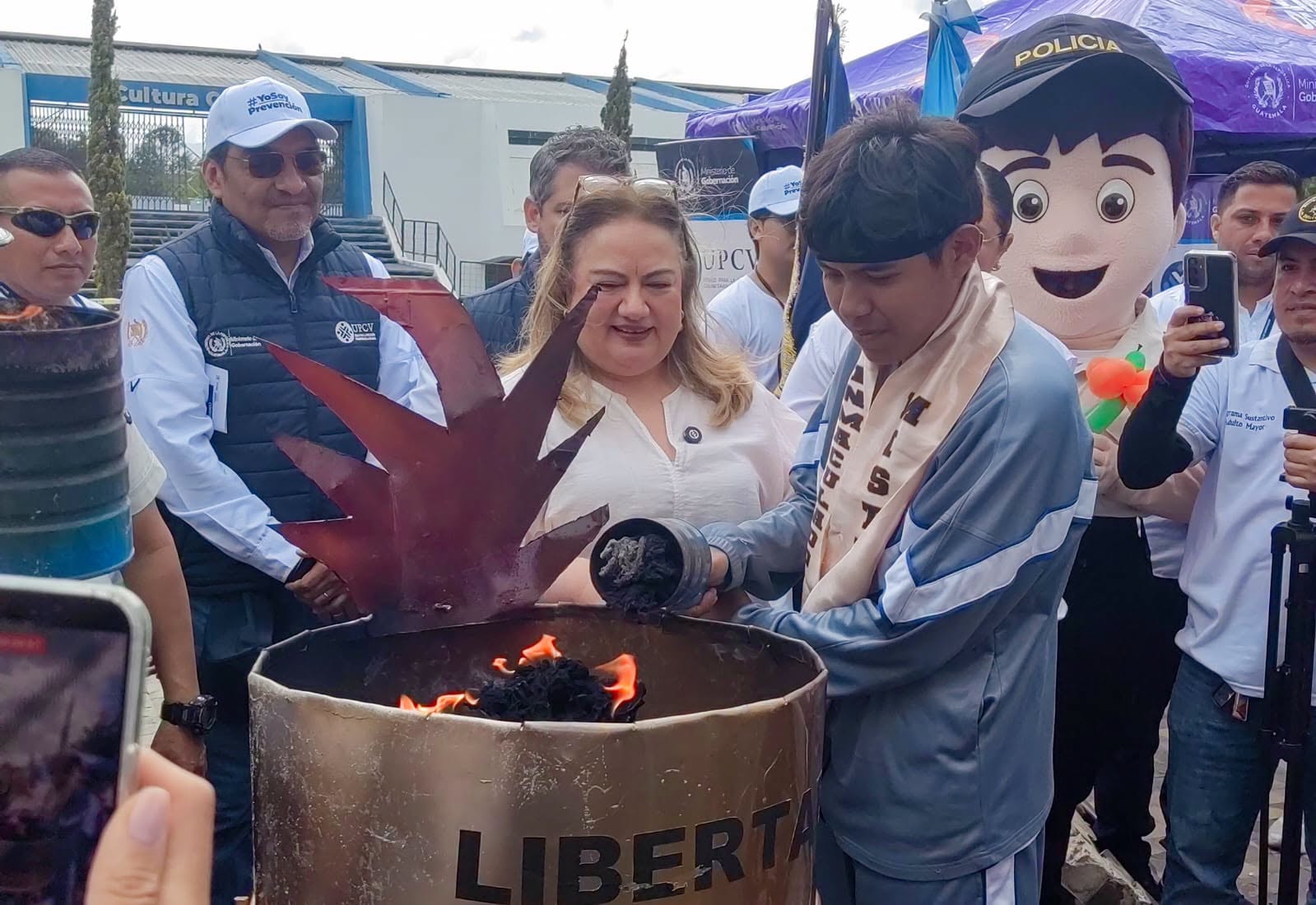 “Llama de la Prevención” promueve una celebración segura durante las Fiestas Patrias