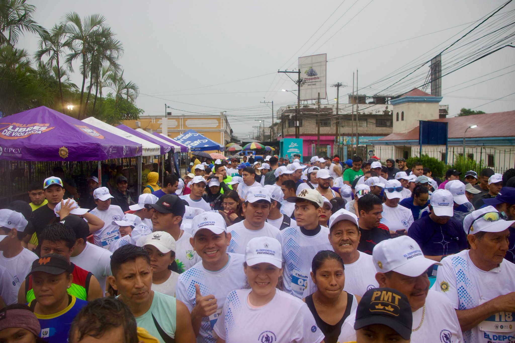 UPCV y Municipalidad de Escuintla, a través de la COMUPRE, promueven la prevención con la Carrera 5K por la Prevención de la Violencia