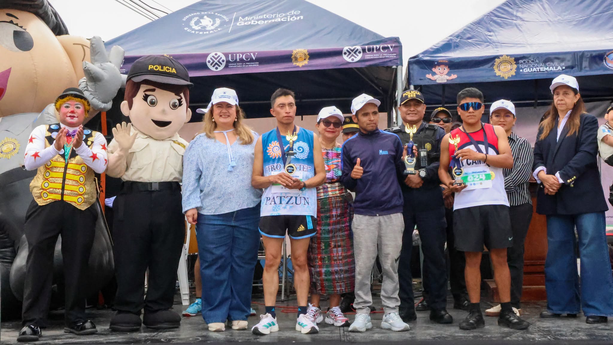 UPCV promueve la prevención de la violencia con carrera 5K “Yo Soy Prevención” en Chimaltenango