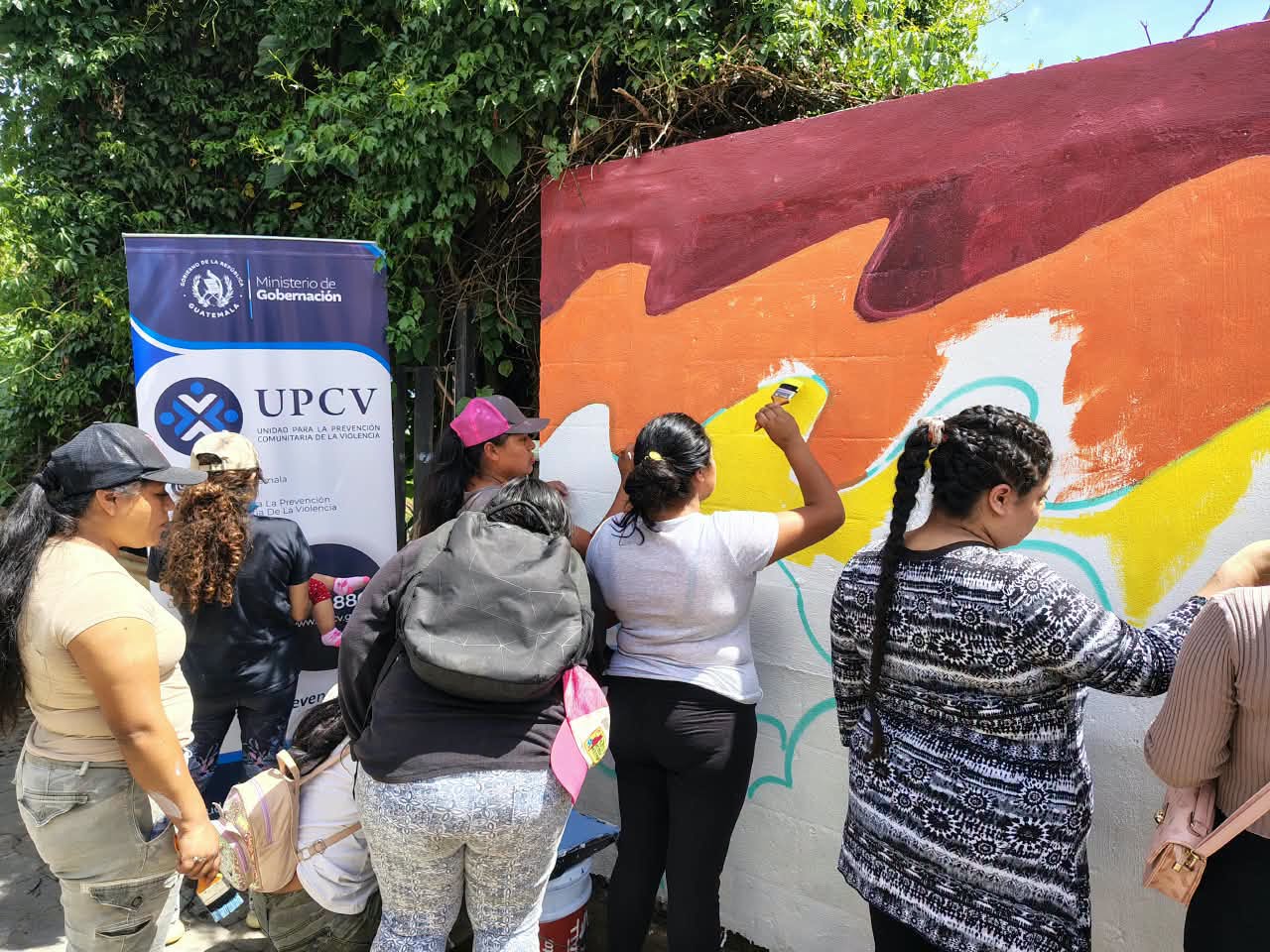 UPCV promueve la participación juvenil y la recuperación de espacios públicos en Villa Nueva